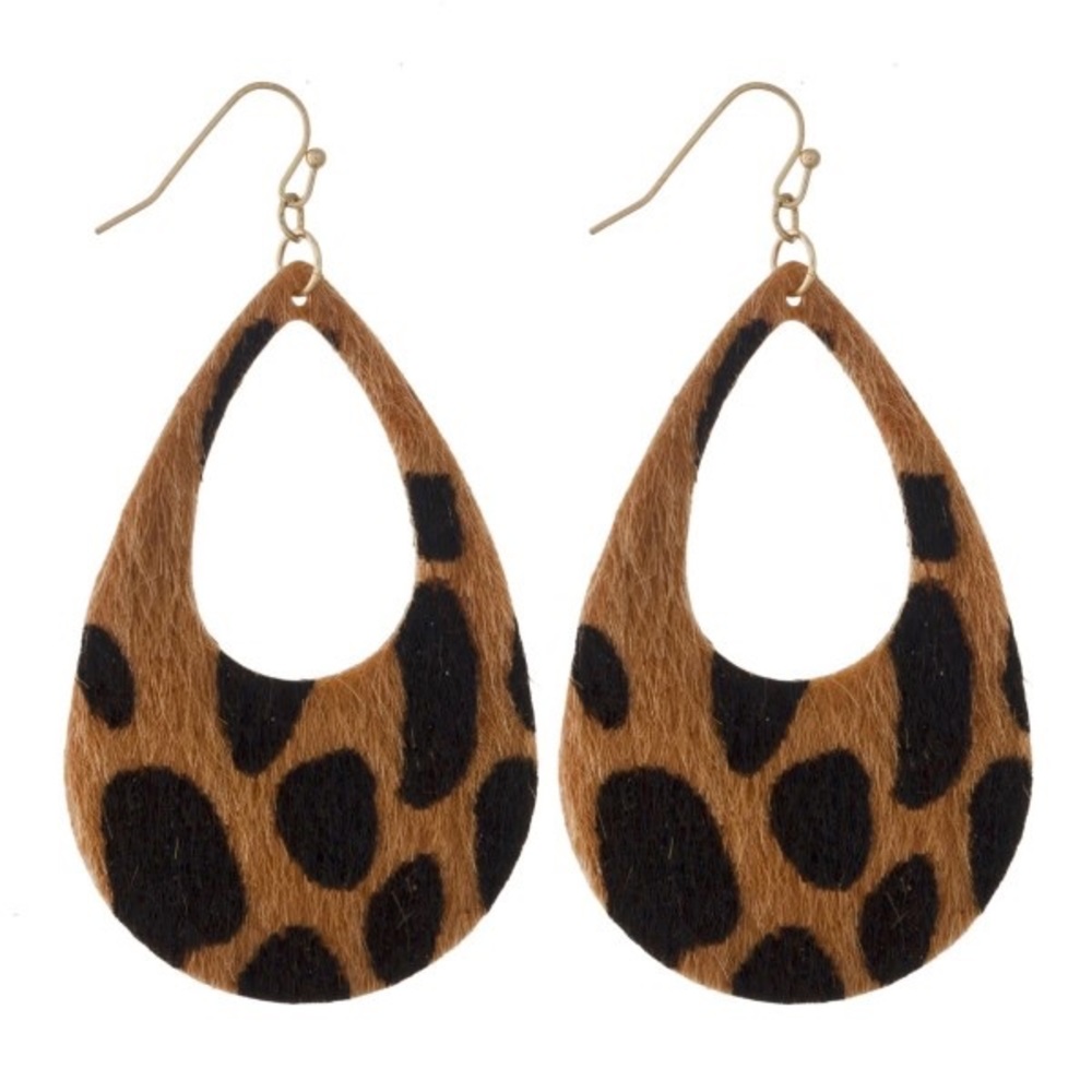 Leopard Earrings